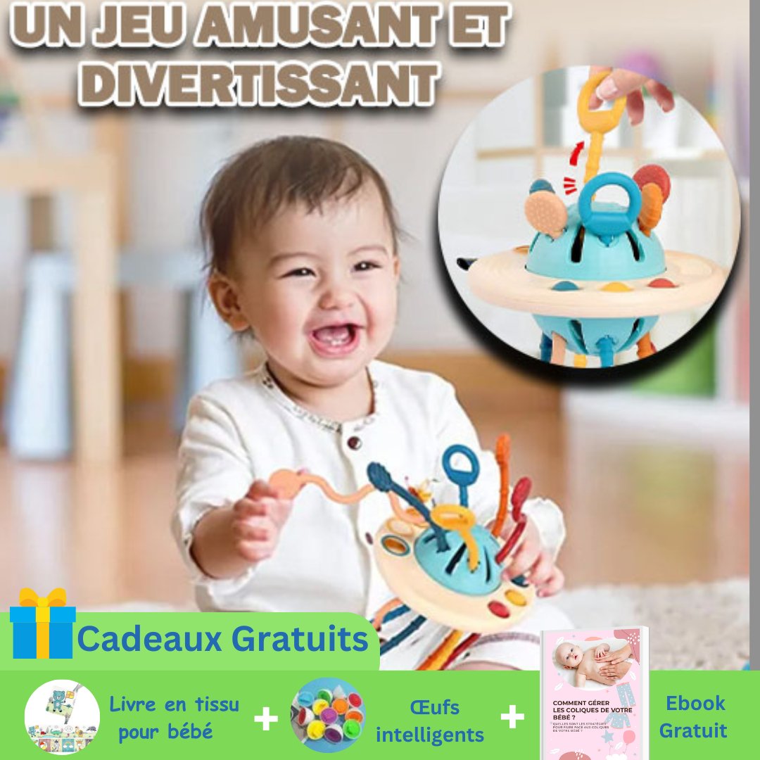 Dynamic Baby™ | Jouet Sensoriel Interactif - Les trésors de Zoé